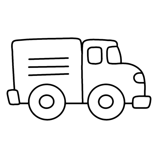 Symbol für Kinderspielzeug-LKW PNG-Design