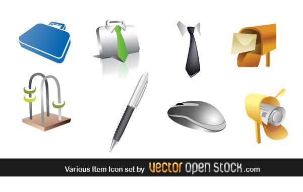 Conjunto de iconos de varios elementos Conjunto de iconos de varios elementos