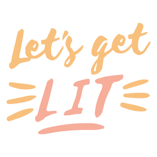 Let's get lit PNG Design