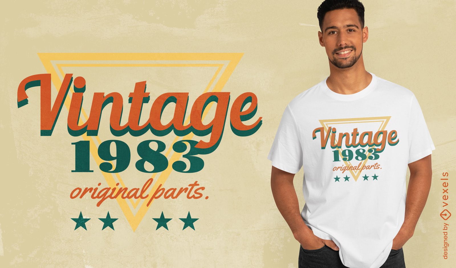 Design de camiseta com citação vintage retrô