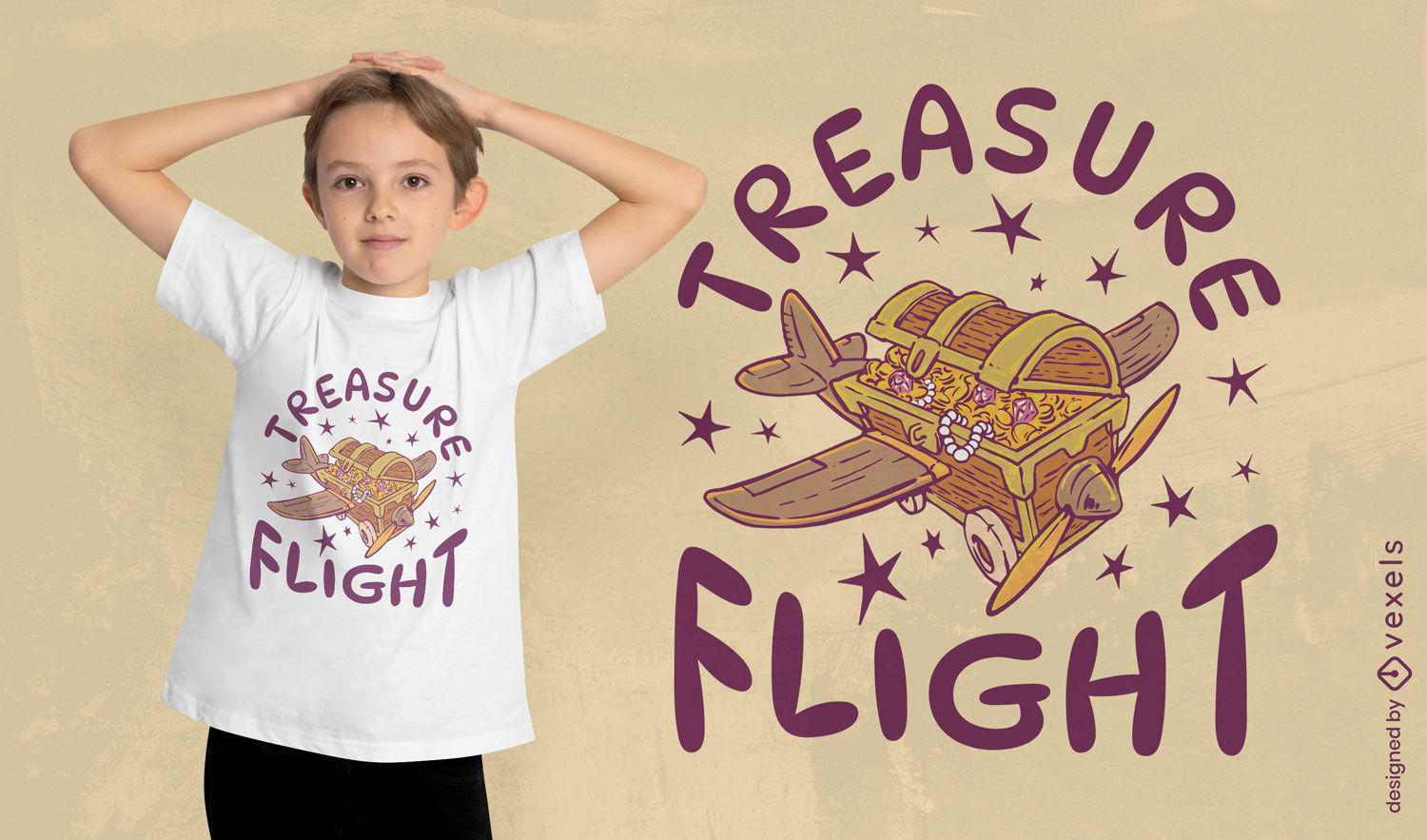 Pirates Treasure T shirt design