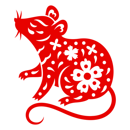 Chinese new year rat png PNG Design