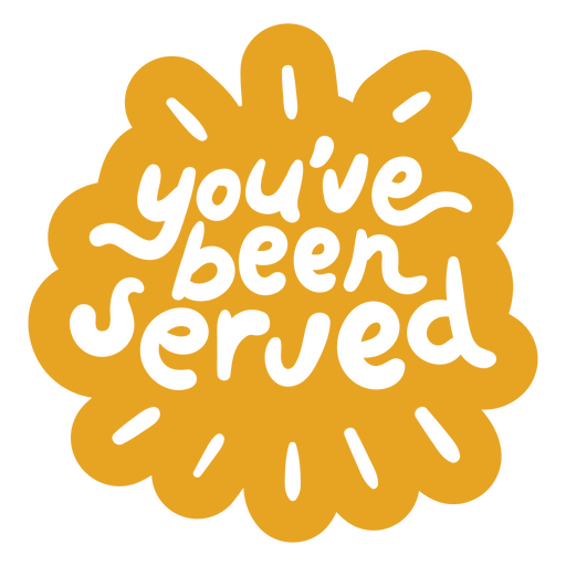 You've been served PNG Design