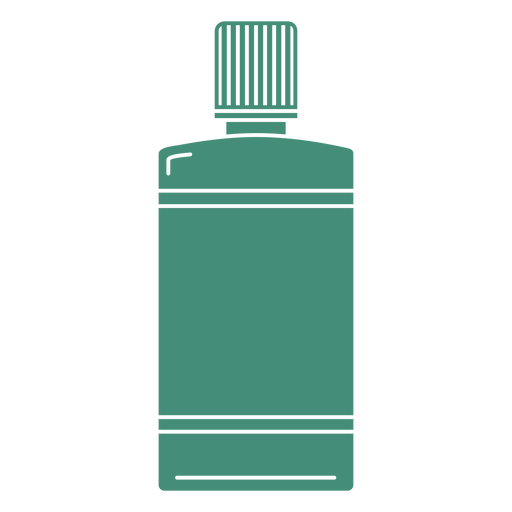 Grünes Flaschensymbol PNG-Design