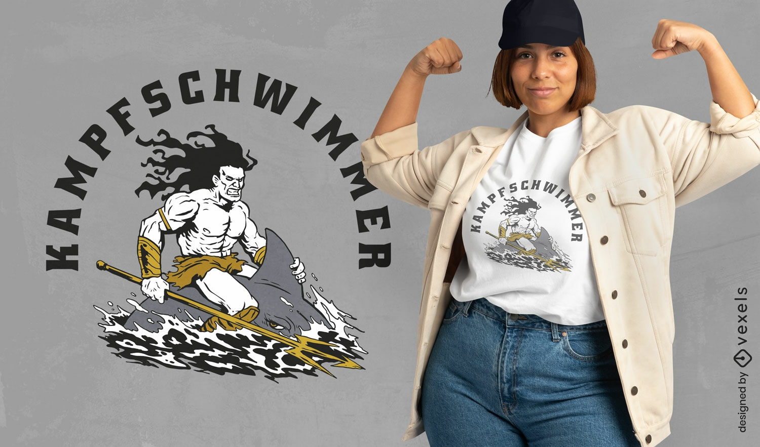 Kampschwinner t-shirt design