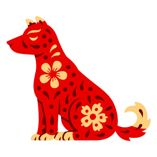 DUPLICADO Chinese zodiac dog chinese zodiac dog chinese zodiac dog chinese zodia PNG Design