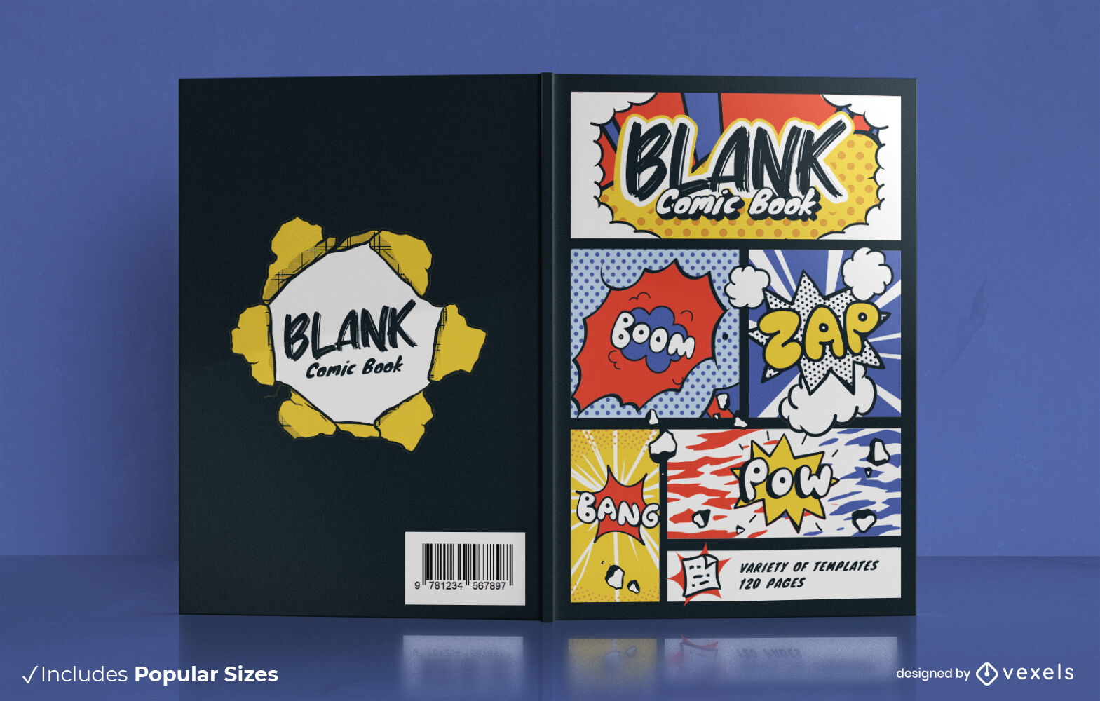 BLANK COMIC BOOKS for KIDS - KDP Graphic by GRAPHIC TRAFFIC