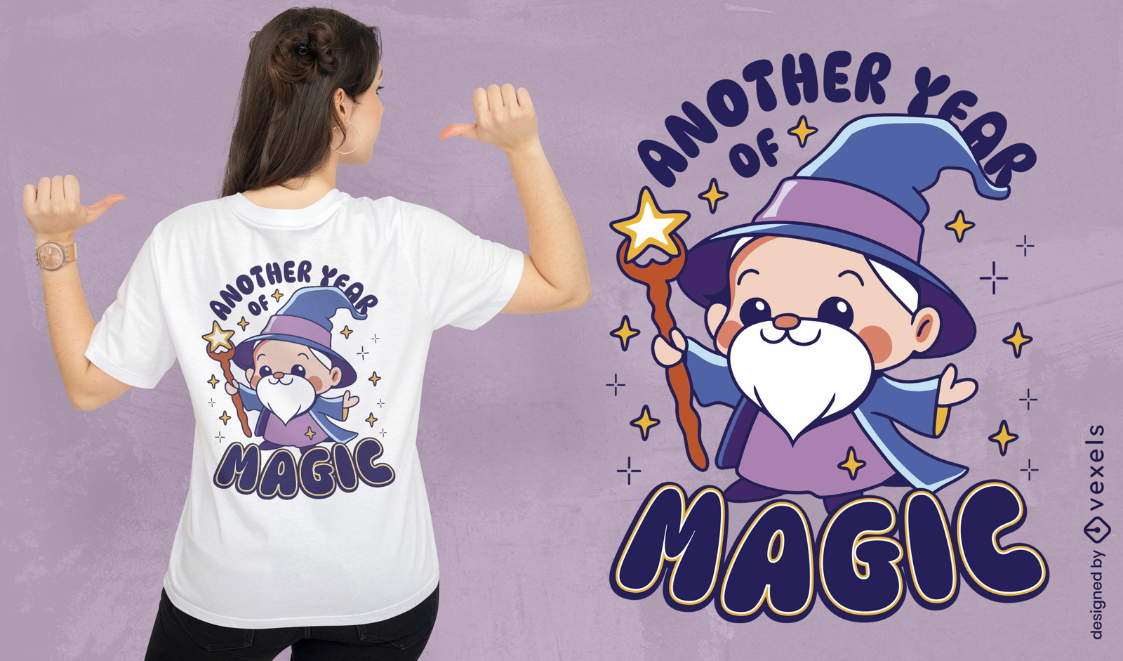 Another year of magic t-shirt design