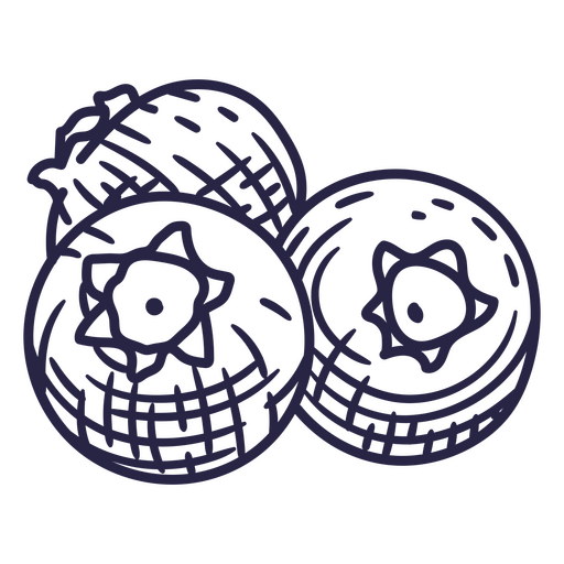 Granatapfel-Symbol PNG-Design