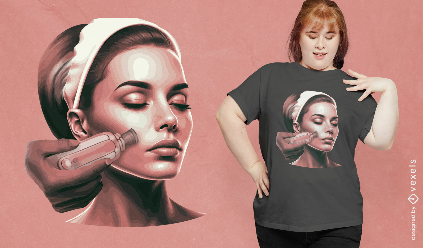 Skincare t-shirt design