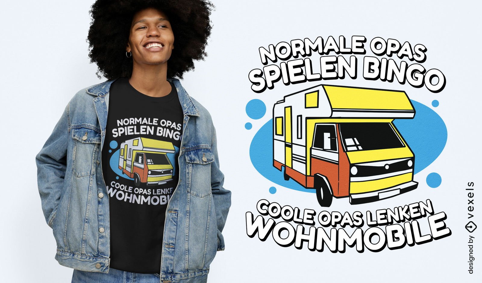 Design de camiseta de citação de caravana de acampamento