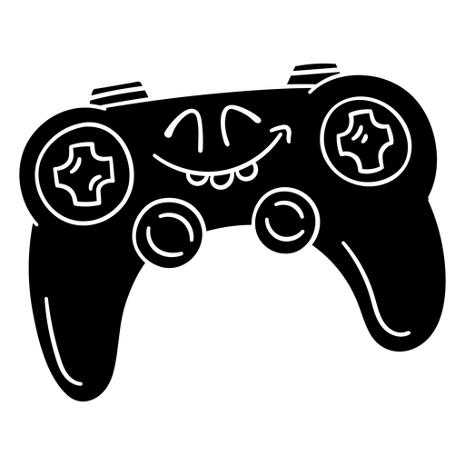 Design de controle de jogo em estilo desenho animado e divertido Desenho PNG