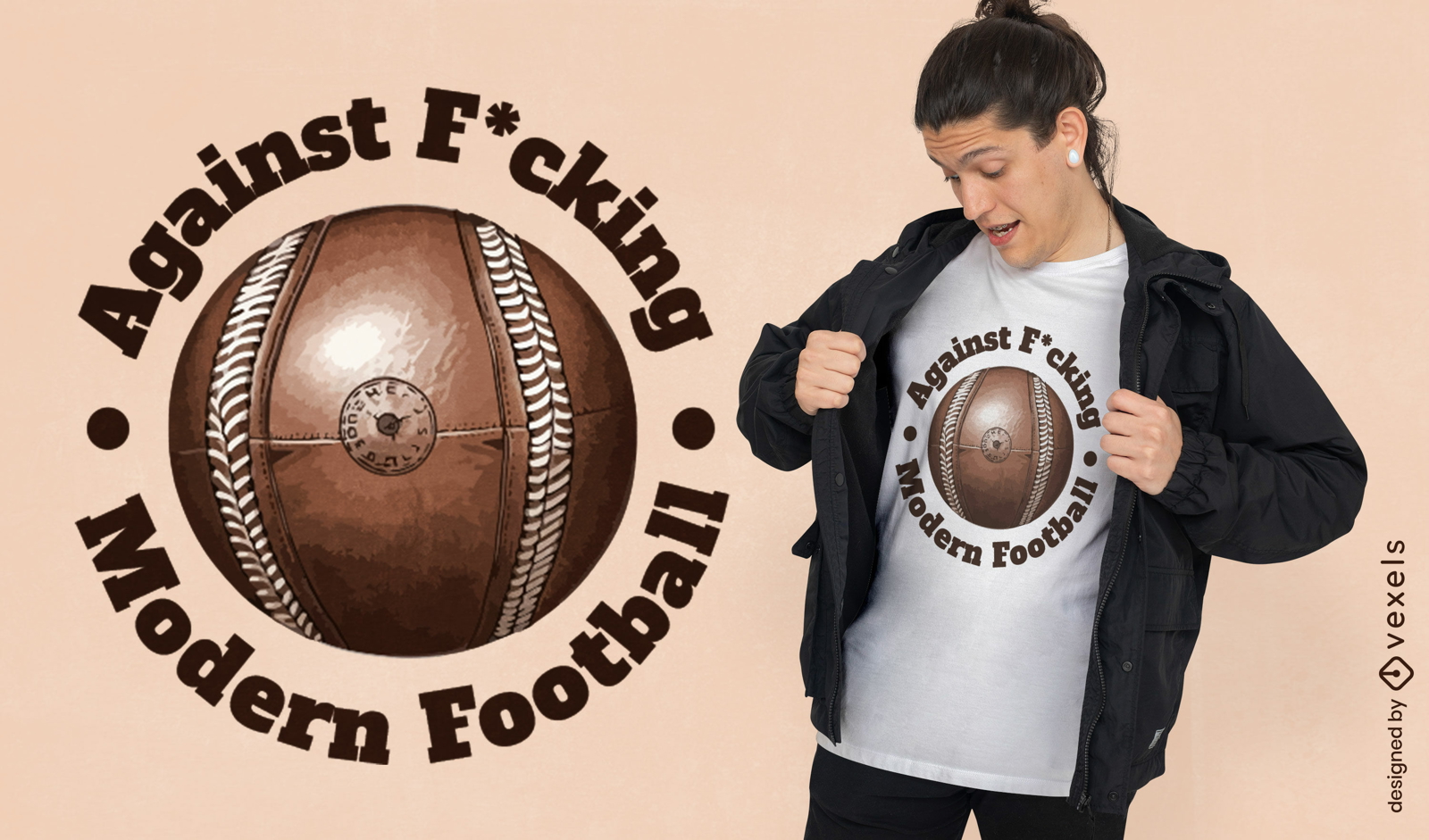 Modern football sport t-shirt design
