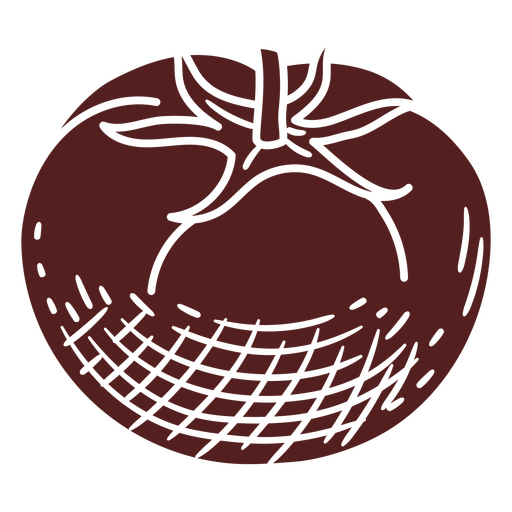 Braune Tomate PNG-Design