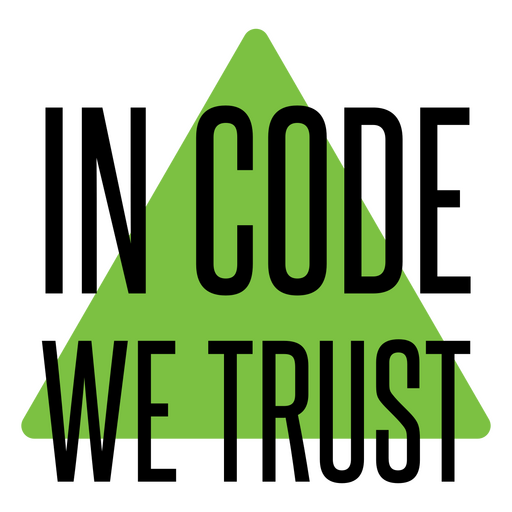 Diseño de mantra de codificación moderna Diseño PNG