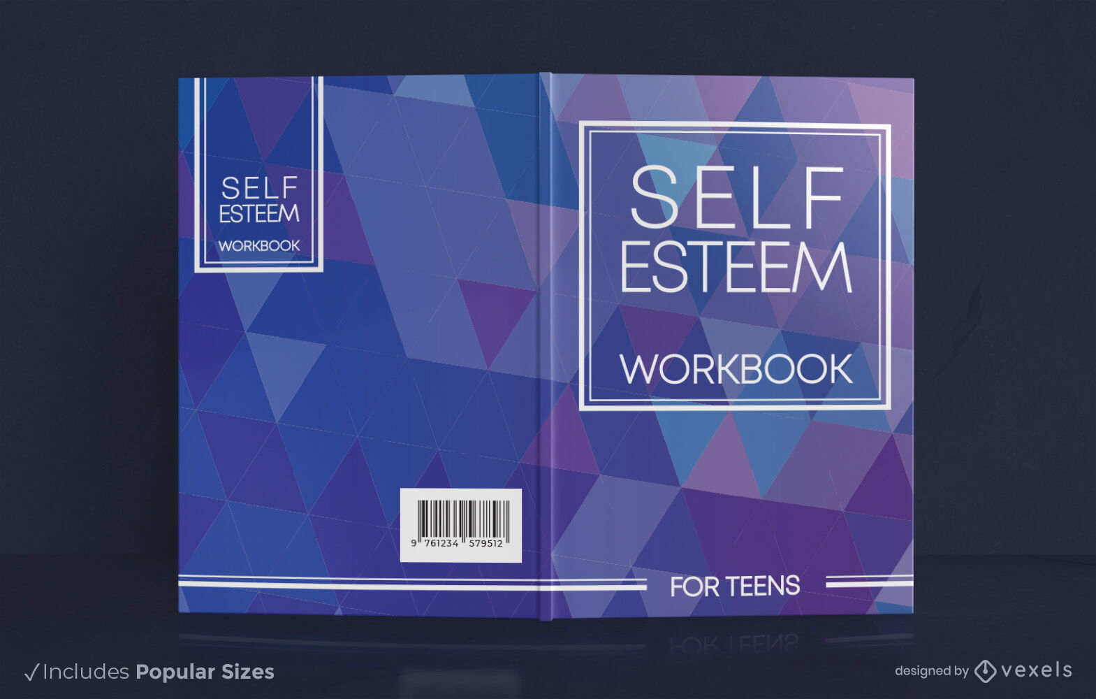 Cover-Design für ein Arbeitsbuch zum Thema Selbstwertgefühl KDP
