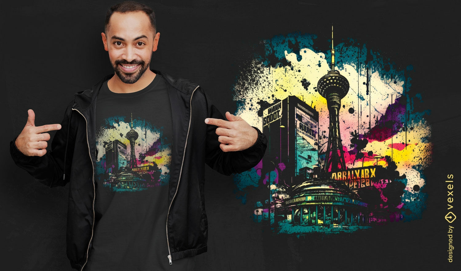 Berlin Alexanderplatz t-shirt design