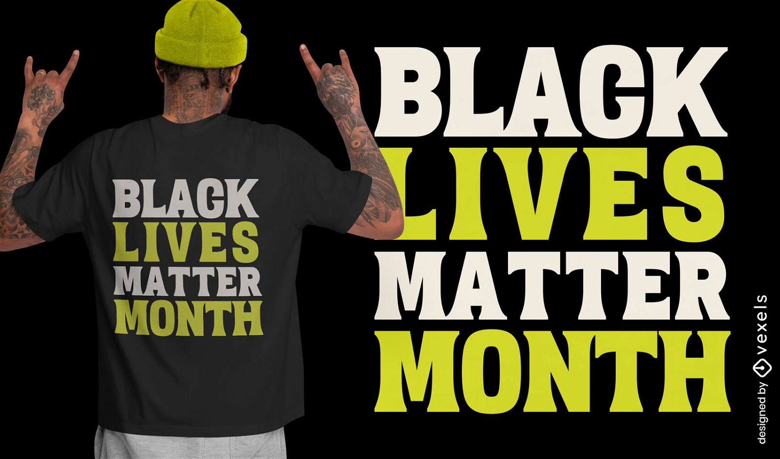 Camiseta del mes de Black Lives Matter