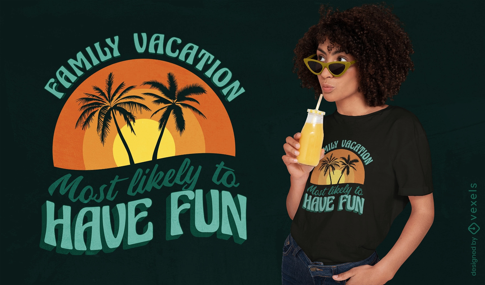 Family vacation must weekly to have fun t-shirt design