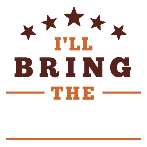 I'll bring the stars PNG Design