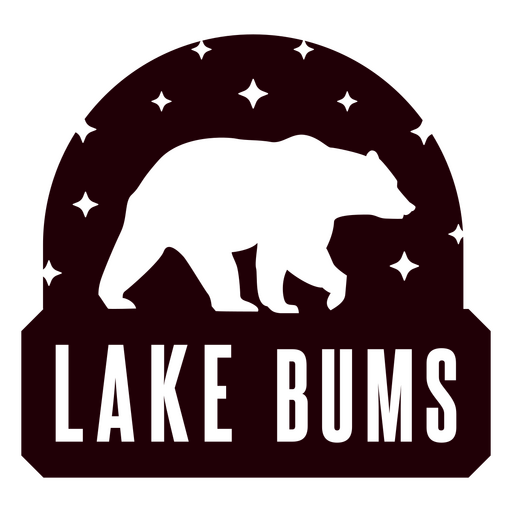 DUPLICADO Lake bums logo PNG Design