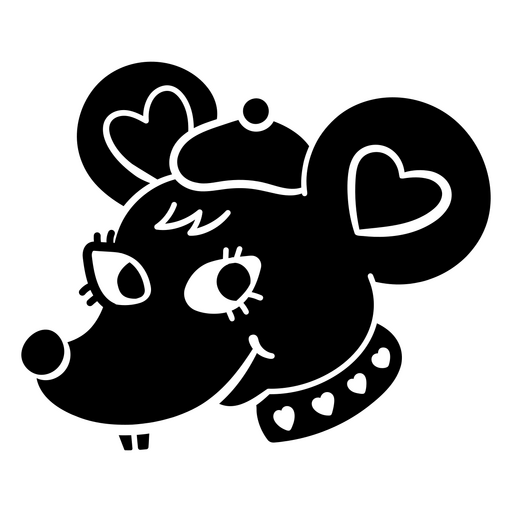 Ilustração divertida de um rato de desenho animado Desenho PNG