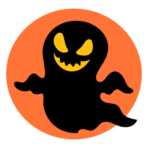 Ilustração divertida de fantasma de Halloween Desenho PNG