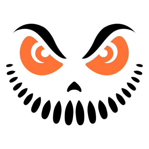 Striking owl face graphic design PNG Design
