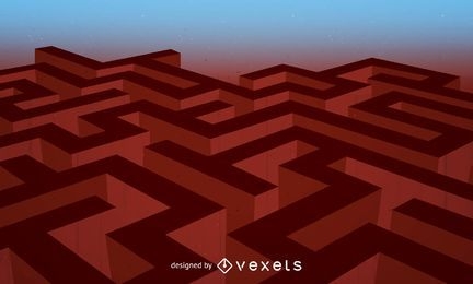 Maze Vector