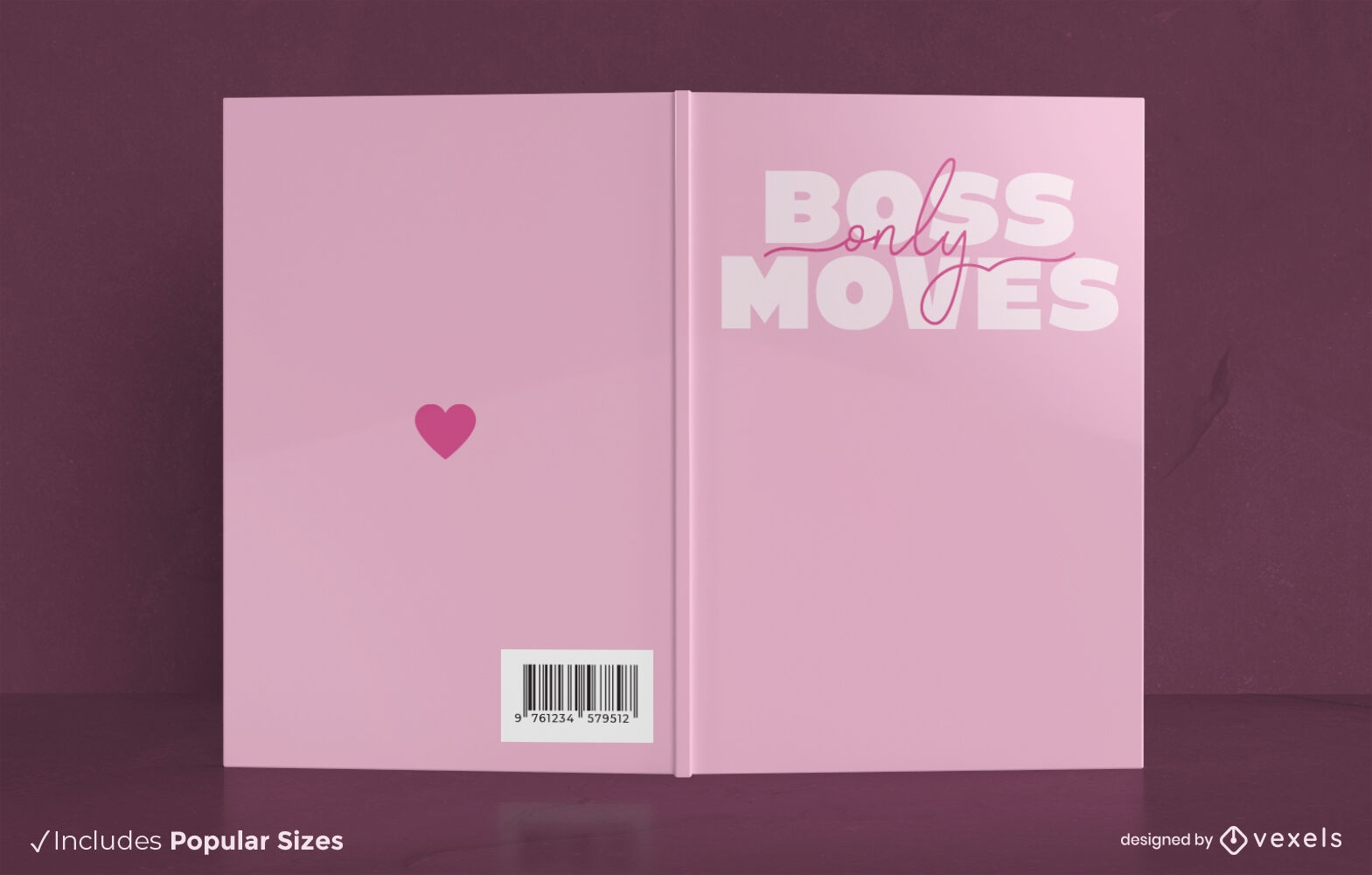 Boss only moves book cover design