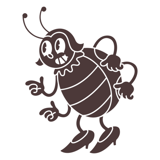 Cartoon beetle PNG Design