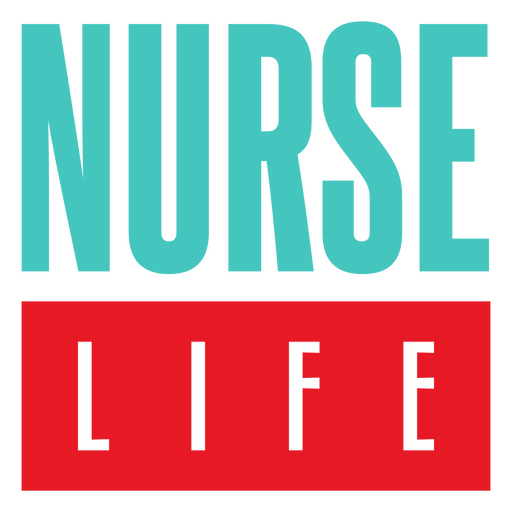 Nurse life quote PNG Design
