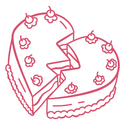Design PNG E SVG De Aniversário De Desenho Animado Retrô De Bolo Rosa Para  Camisetas