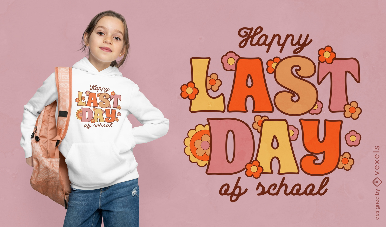 Happy last day of school t-shirt design