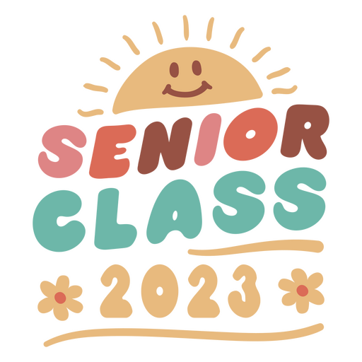 Senior class 2023 PNG Design