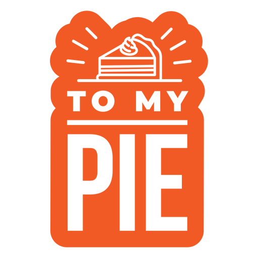 Diseño gráfico lúdico con temática de postres Diseño PNG