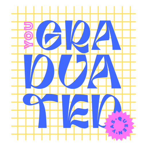 Design lúdico para anúncio de formatura Desenho PNG