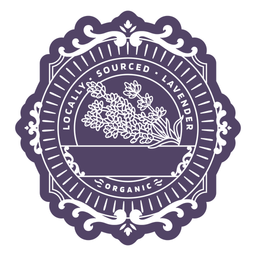 Logotipo de lavanda Diseño PNG