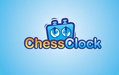 Logotipo del reloj de ajedrez