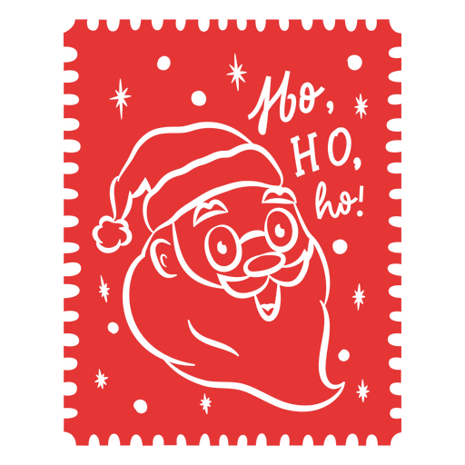 Diseño festivo divertido de Papá Noel Diseño PNG