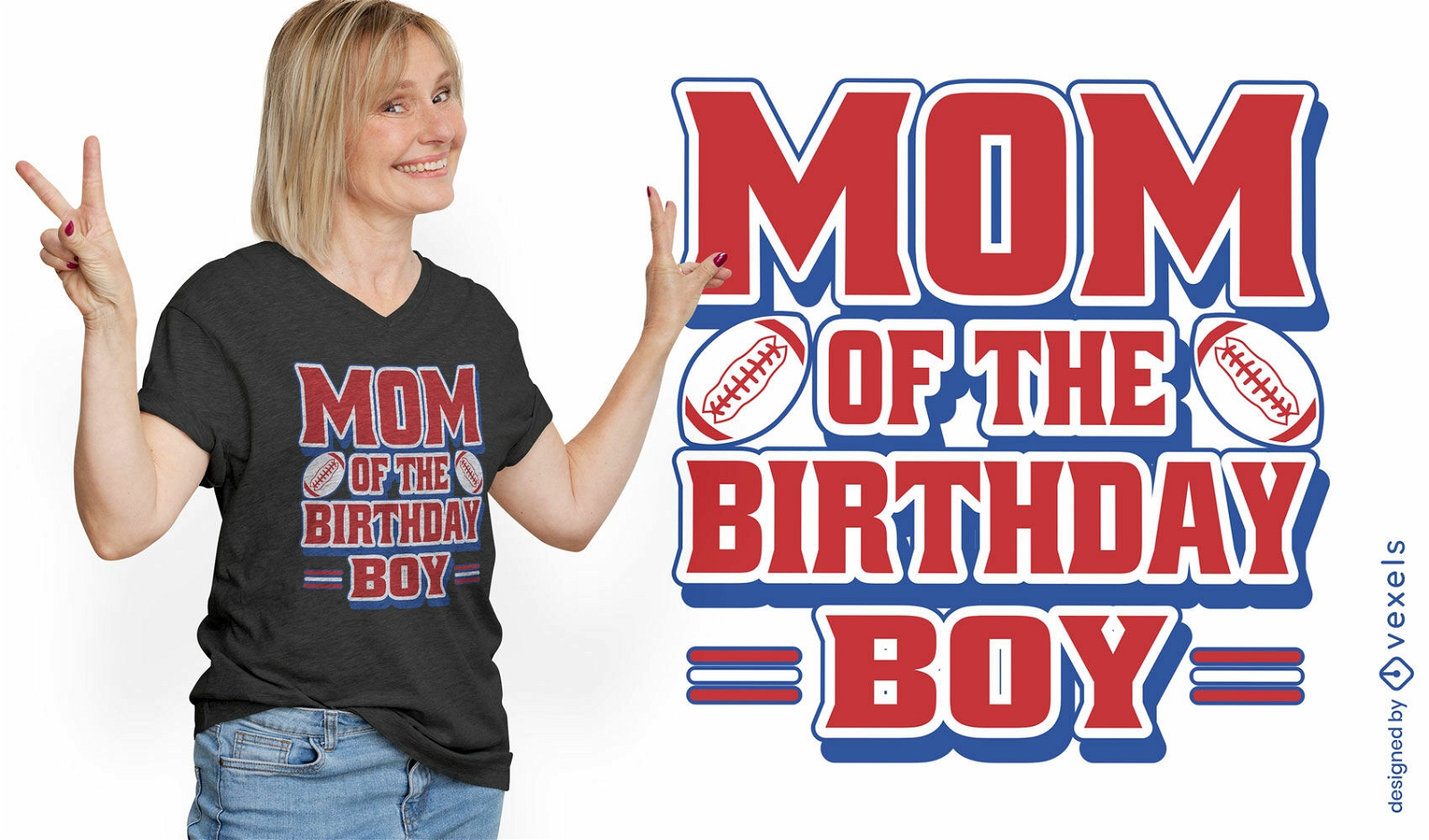 Mama des Geburtstagskind-T-Shirt-Designs