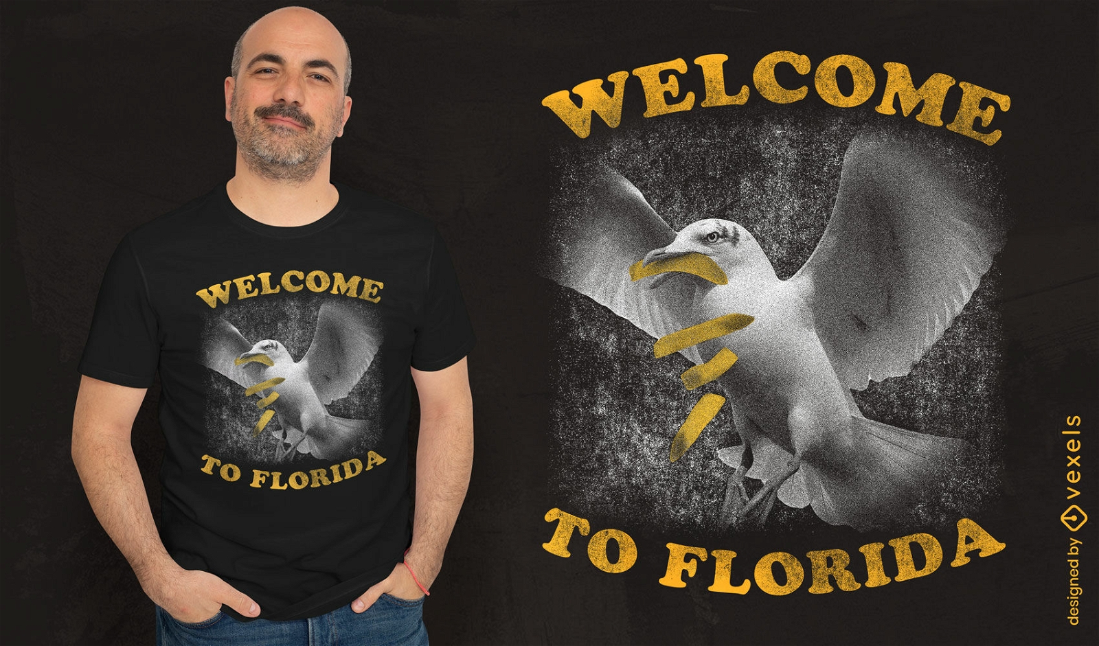 Bienvenido al diseño de camiseta de Florida.