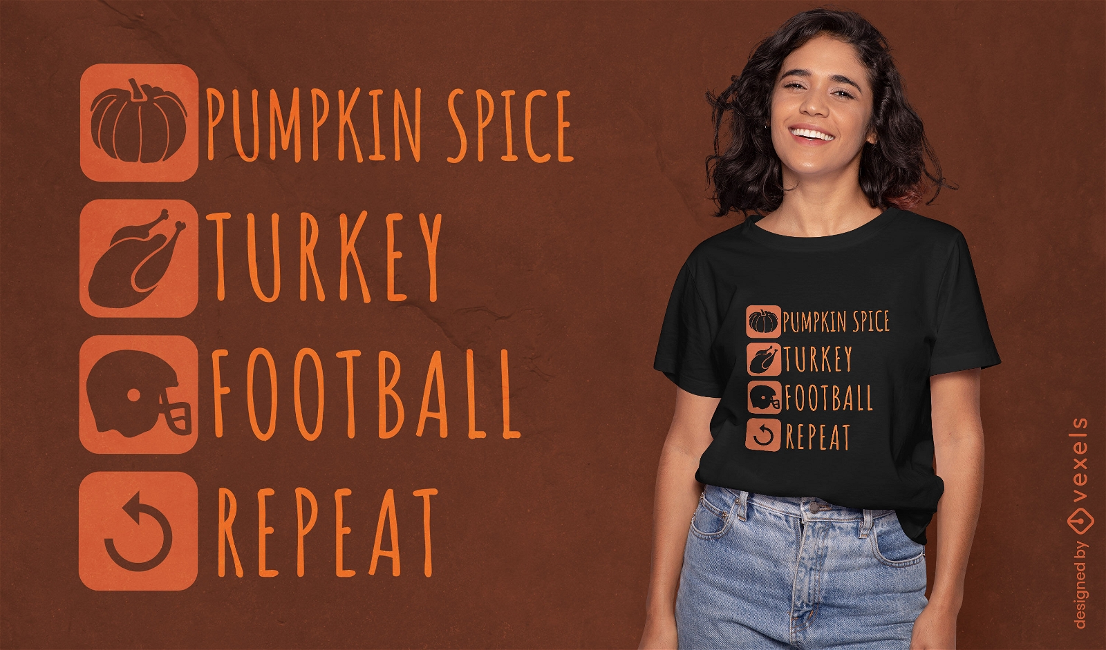 Thanksgiving-Routine-T-Shirt-Design