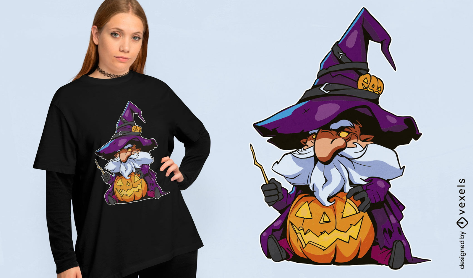 Wizard gnome t-shirt design