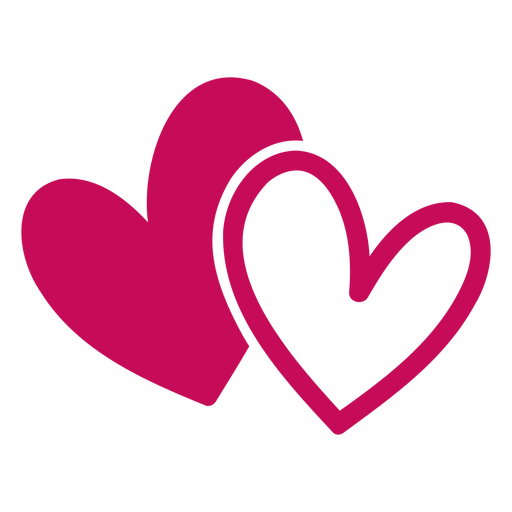 Ilustración de un encantador corazón para diseños románticos Diseño PNG