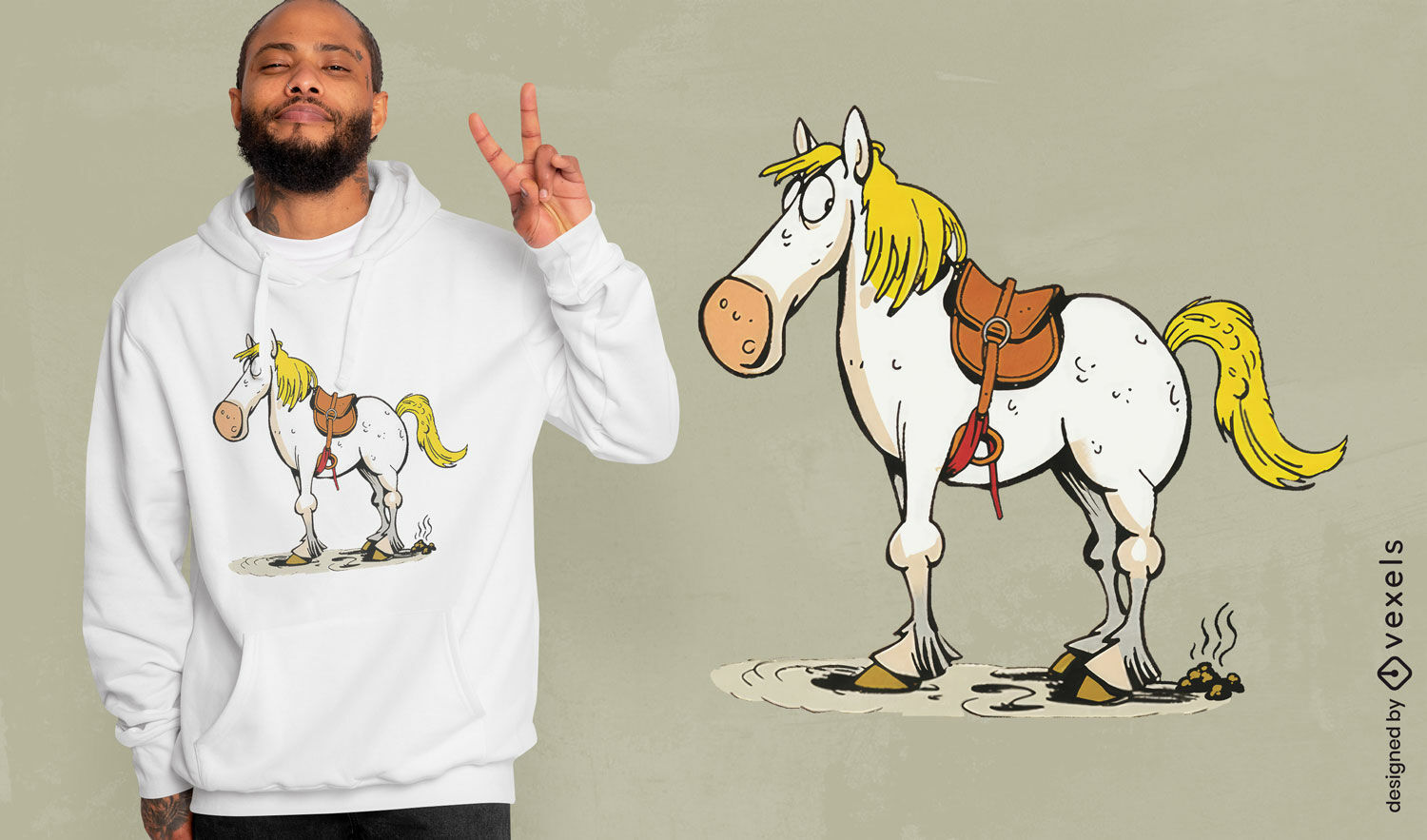 Hoodie clearance horse design