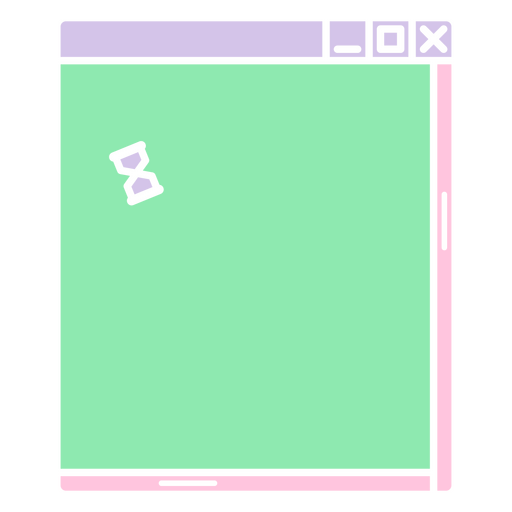 Ícone de uma tela de computador com um mouse sobre ela Desenho PNG