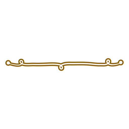 Elegant decorative line design PNG Design