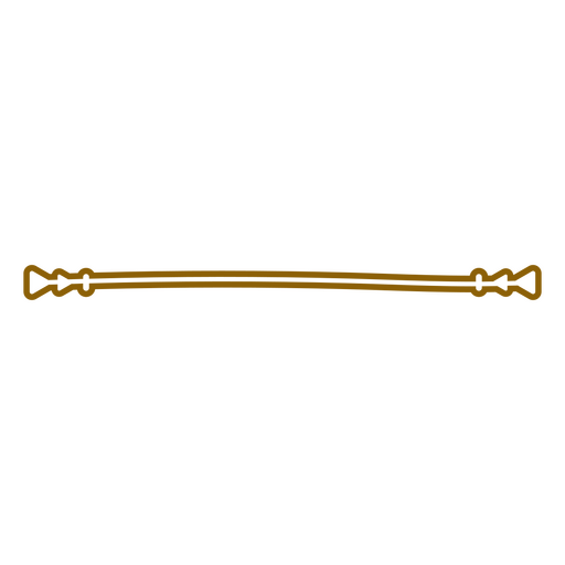 Design de arte de linha decorativa minimalista Desenho PNG