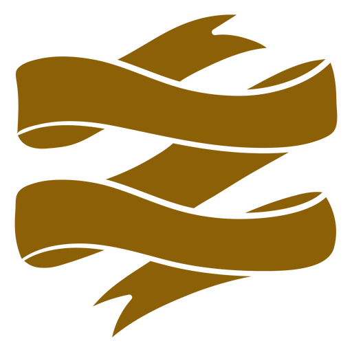 Design elegante de fita decorativa Desenho PNG